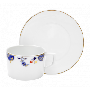Noble Blue Cobalt Coffee Cup & Saucer