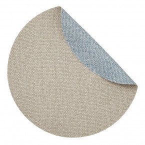 Remy Blue/Gray Set of 4 Placemats 16 in Round