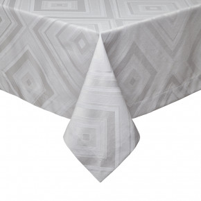 Brussels Gray Stain-Resistant Damask Table Linens