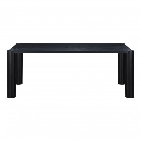 Post Small Dining Table Black