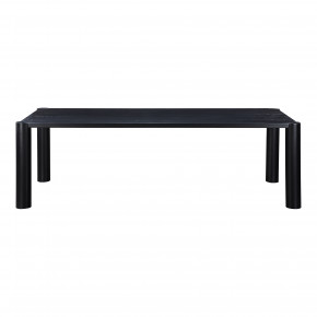 Post Large Dining Table Black