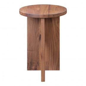 Grace Accent Table Walnut Brown