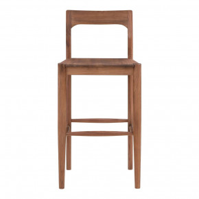 Owing Barstool Walnut Brown