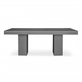 Antonius Outdoor Dining Table Dark Grey