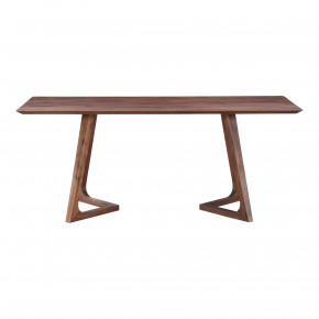 Godenza Rectangular Dining Table Brown