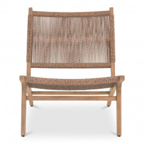 Palma Outdoor Lounge Chair Warm Brown