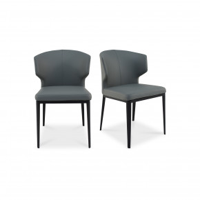 Delaney Dining Chair Grey - Set Of Two