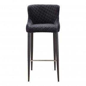 Etta Bar Stool Dark Grey