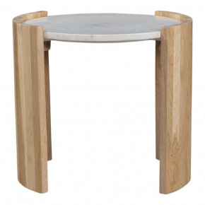 Dala Side Table White