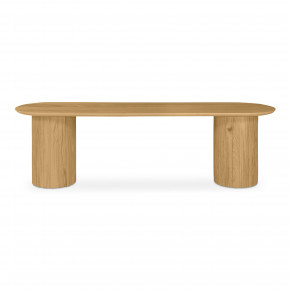 Povera Dining Bench Natural Oak