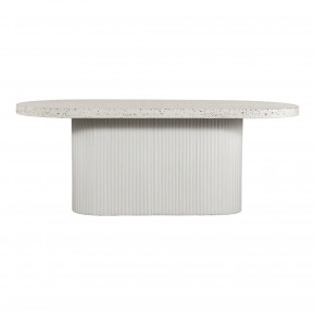 Lyon Outdoor Dining Table Light Grey