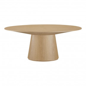 Otago Oval Dining Table Natural Oak