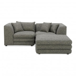 Lowtide Nook Modular Sectional Stone Tweed