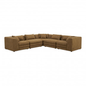 Lowtide Classic L-Shaped Modular Sectional Amber Glow