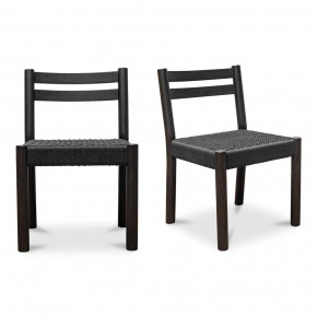 Finn Dining Chair Black–Set Of Two