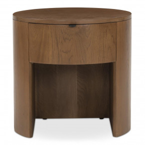 Theo One Drawer Nightstand Brown