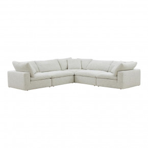 Clay Classic L-Shaped Modular Sectional Coastside Sand