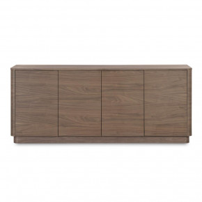 Round Off Sideboard Walnut Brown