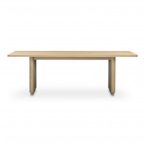 Round Off Small Dining Table Natural Oak