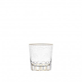 Maharani Double Old Fashioned 24 Gold (Thin Line), Engraving Clear 12.5 oz
