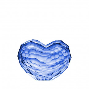 Heart Object Aquamarine Lead-Free Crystal, Cut 20.5 Cm