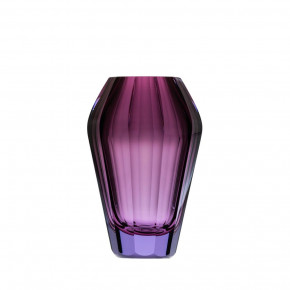 Diva Underlaid Vase Alexandrite Amethyst Lead-Free Crystal, Cut 20 cm