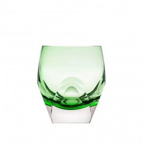 Bar Underlaid Double Old Fashioned Green 7.3 oz