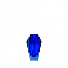 Gema Underlaid Vase Aquamarine Blue 13 Cm