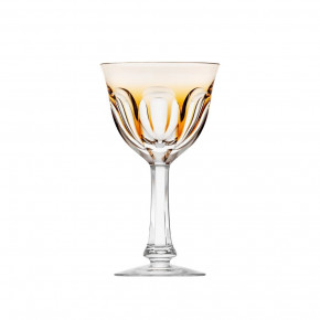 Lady Hamilton Overlaid Goblet White Wine Aurora Lead-Free Crystal, Cut 210 ml