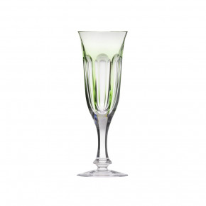 Lady Hamilton Overlaid Goblet Champagne Green 140 Ml