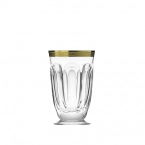 Lady Hamilton Tumbler Water 24Kt Gold (Relief Decor) Clear 360 Ml