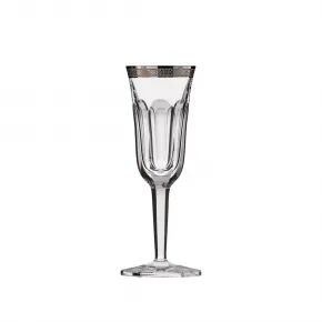 Pope /Xx/F Goblet Champagne Clear Lead-Free Crystal, Cut, Platinum (Relief Decor) 150 ml