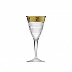Splendid Goblet White Wine 24-Carat Gold (Relief Decor) Clear 200 Ml