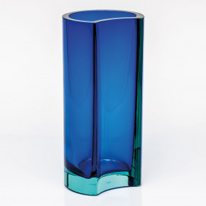 Rio Underlaid Vase Beryl Blue 30 Cm