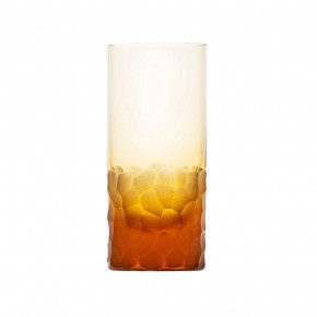 Whisky Set /1 Tumbler Topaz Lead-Free Crystal, Cut Pebbles 330 Ml