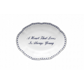 A Heart That Loves Is Always Young, Ring Tray 5.75"