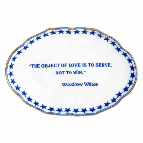 The Object Of Love… Woodrow Wilson, Ring Tray 5.75" X 4