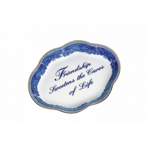 Friendship Sweetens The Cares Of Life.... Ring Tray 4.5"