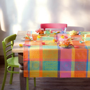 Mille Wax Creole Cotton Damask Table Linens