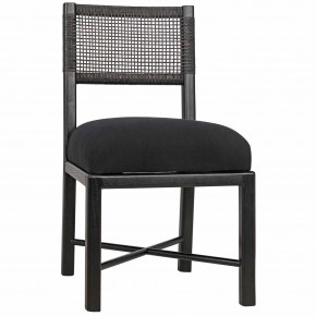 Lobos Dining Chair, Charcoal Black