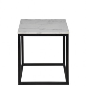 Manning Side Table, Black Metal, Small