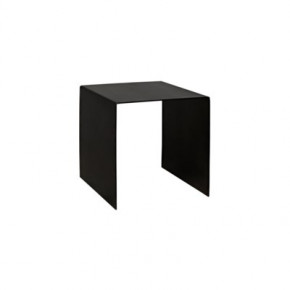 Yves Side Table, Black Metal, Small