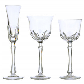 Nouveau Simplicity Clear Burgundy Glass