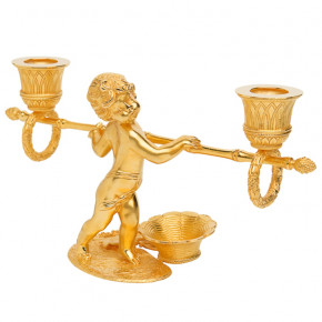 Cherubs  Candle Holder with Basket