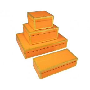 Lacquer Orange/Shine Gold Leaf/Black Trim Accessories
