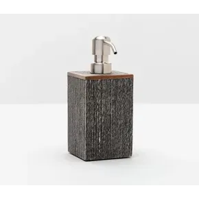 Bruges Charcoal Soap Pump 3"L x 3"W x 7"H