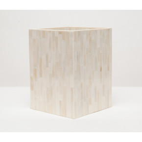 Gaya #Dnr# Natural Wastebasket Square Straight Bone