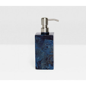 Santorini Dark Blue Soap Pump Square Straight Pen Shell