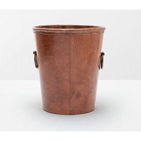 Ogden Tobacco Basket Large Round Full-Grain Leather