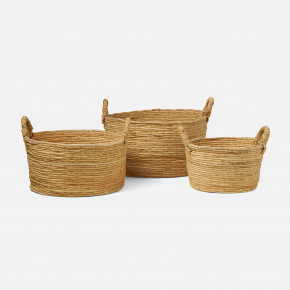 Clio Natural Baskets Abaca S/3